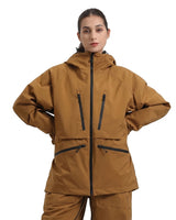Unisex Hooded Jacket with Multiple Zip Pockets-unisex jacket-CaldwellVoss