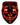 Unisex LED Light Up Splatter Halloween Mask-Halloween-CaldwellVoss