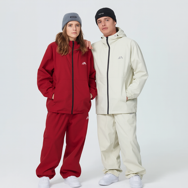 Unisex Matching Ski Jacket and Pants Set-Sets for women-CaldwellVoss