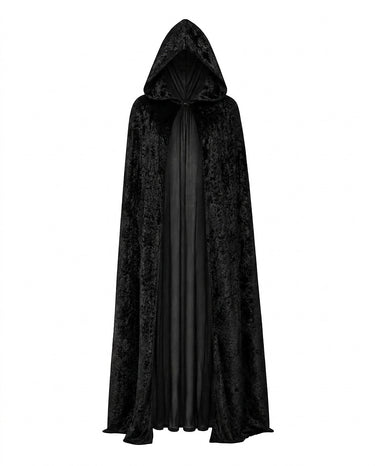 Velvet Hooded Maxi Cape-Halloween-CaldwellVoss