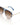 Women's Aviator Sunglasses with Metal Temples Blue & Lilac