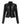 Women's Biker Jacket with Stand-Up Collar and Zippers-Jacket for women-CaldwellVoss