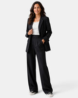 Women’s Blazer and Wide Leg Trouser Set-Sets for women-CaldwellVoss