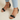 Women's Block Heel Sandals with Ankle Strap and Glitter Finish-Footwear for women-CaldwellVoss