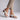 Women's Block Heel Thong Platform Sandals White