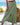 Women's Button-Down High Waist Maxi Skirt Light Green