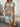 Women’s Button-Front V-Neck Geometric Print Dress-Mini Dress-CaldwellVoss