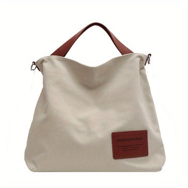 Women’s Canvas Tote Bag with Adjustable Strap-Accessories for Women-CaldwellVoss
