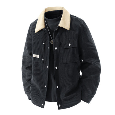 Women’s Corduroy Sherpa Lined Jacket-Jacket for women-CaldwellVoss