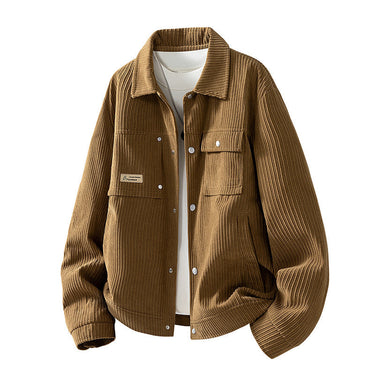 Women’s Corduroy Sherpa Lined Jacket-Jacket for women-CaldwellVoss