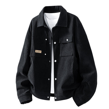 Women’s Corduroy Sherpa Lined Jacket-Jacket for women-CaldwellVoss
