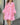 Women’s Eyelet Embroidery Tiered Shirt Mini Dress Pink