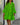 Women’s Eyelet Embroidery Tiered Shirt Mini Dress Green