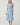 Women's Eyelet Midi Dress with Smocked Waist Blue