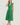 Women's Eyelet Midi Dress with Smocked Waist Green
