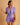 Women’s Floral Short Jumpsuit with V-Neck and Tie Waist-Jumpsuits for women-CaldwellVoss