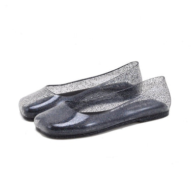 Women’s Glitter Jelly Ballet Flats-Footwear for women-CaldwellVoss