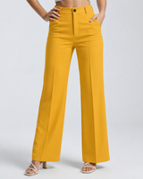 Women’s High Waisted Straight Leg Trousers-Pants for Women-CaldwellVoss