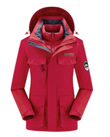 Women’s Hooded Jacket and Suspender Pants Matching Set-Sets for women-CaldwellVoss