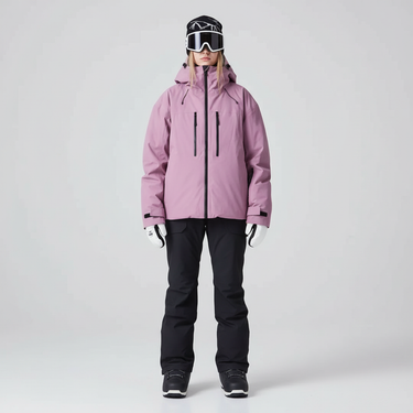 Women’s Hooded Ski Jacket and Pants Set-Sets for women-CaldwellVoss
