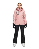 Women’s Hooded Ski Jacket and Pants Set-Sets for women-CaldwellVoss