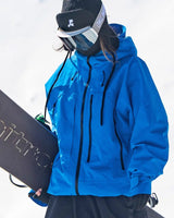 Women’s Hooded Ski Jacket with Zip Pockets-Jacket for women-CaldwellVoss