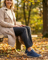 Women’s Lace-Up Low-Top Sneakers with Side Strap-Footwear for women-CaldwellVoss