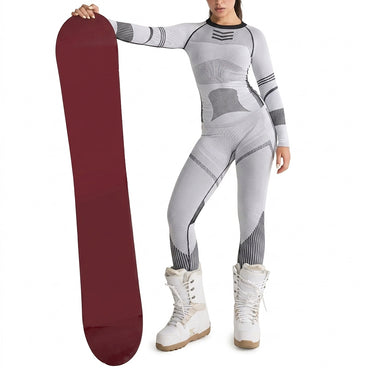 Women’s Long Sleeve Base Layer Matching Set-Sets for women-CaldwellVoss