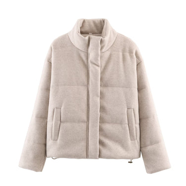 Women’s Long Sleeve Button Front Jacket-Jacket for women-CaldwellVoss