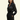 Women’s Long Sleeve Collared Blouse with Draped Front Detail-Blouse for women-CaldwellVoss