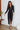 Women’s Long Sleeve Twist Front Midi Dress-Midi Dress-CaldwellVoss