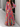 Women’s Long Sleeve V-Neck Tiered Maxi Dress with Floral Pattern-Maxi Dress-CaldwellVoss