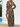 Women’s Long Sleeve V-Neck Tiered Maxi Dress with Floral Pattern-Maxi Dress-CaldwellVoss