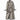 Women’s Long Trench Coat with Belt and Plaid Lining-Coats for women-CaldwellVoss