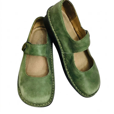 Women’s Mary Jane Flats with Strap-Footwear for women-CaldwellVoss
