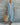 Women's Maxi Button-Down Shirt Dress Sky Blue
