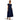 Women’s Midi Dress with Short Sleeves and Side Pockets-Midi Dress-CaldwellVoss