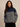 Women’s Mock Neck Chevron Pattern Knit Sweater-Sweaters for Women-CaldwellVoss
