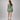Women’s Off-Shoulder Mini Dress with Long Sleeves and Ruched Panels-Mini Dress-CaldwellVoss