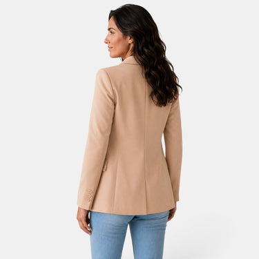 Women’s Open Front Blazer with Flap Pockets-Blazer for women-CaldwellVoss
