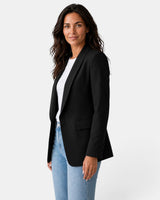 Women’s Open Front Blazer with Flap Pockets-Blazer for women-CaldwellVoss