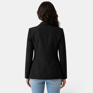 Women’s Open Front Blazer with Flap Pockets-Blazer for women-CaldwellVoss