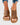 Women’s Open Toe Cork Wedge Sandals-Footwear for women-CaldwellVoss