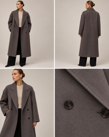Women’s Oversized Long Wool Coat-Coats for women-CaldwellVoss