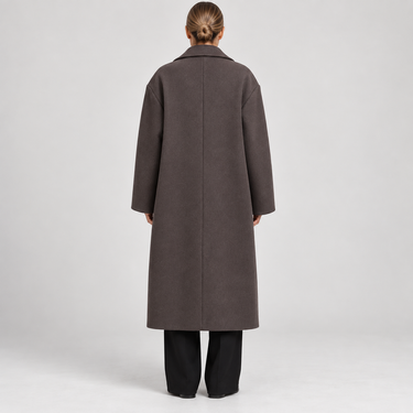 Women’s Oversized Long Wool Coat-Coats for women-CaldwellVoss