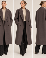 Women’s Oversized Long Wool Coat-Coats for women-CaldwellVoss