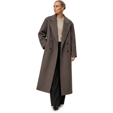 Women’s Oversized Long Wool Coat-Coats for women-CaldwellVoss