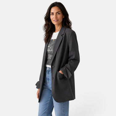 Women’s Oversized Two-Button Blazer-Blazer for Women-CaldwellVoss