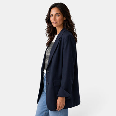 Women’s Oversized Two-Button Blazer-Blazer for Women-CaldwellVoss