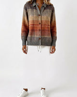 Women’s Plaid Knit Button-Up Cardigan-Cardigans for women-CaldwellVoss